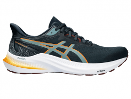 ASICS GT 2000 12 (2E WIDE) Men's Running Shoes - FRENCH BLUE / FOGGY TEAL